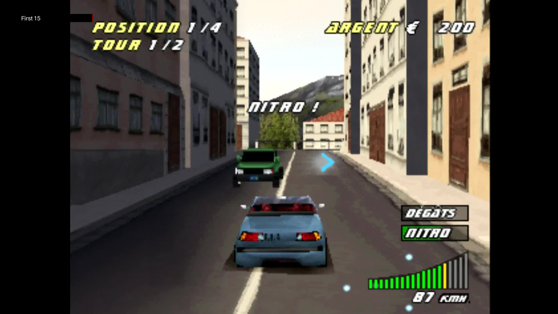 The First 15 Minutes of Paris-Marseille Racing II (PlayStation)