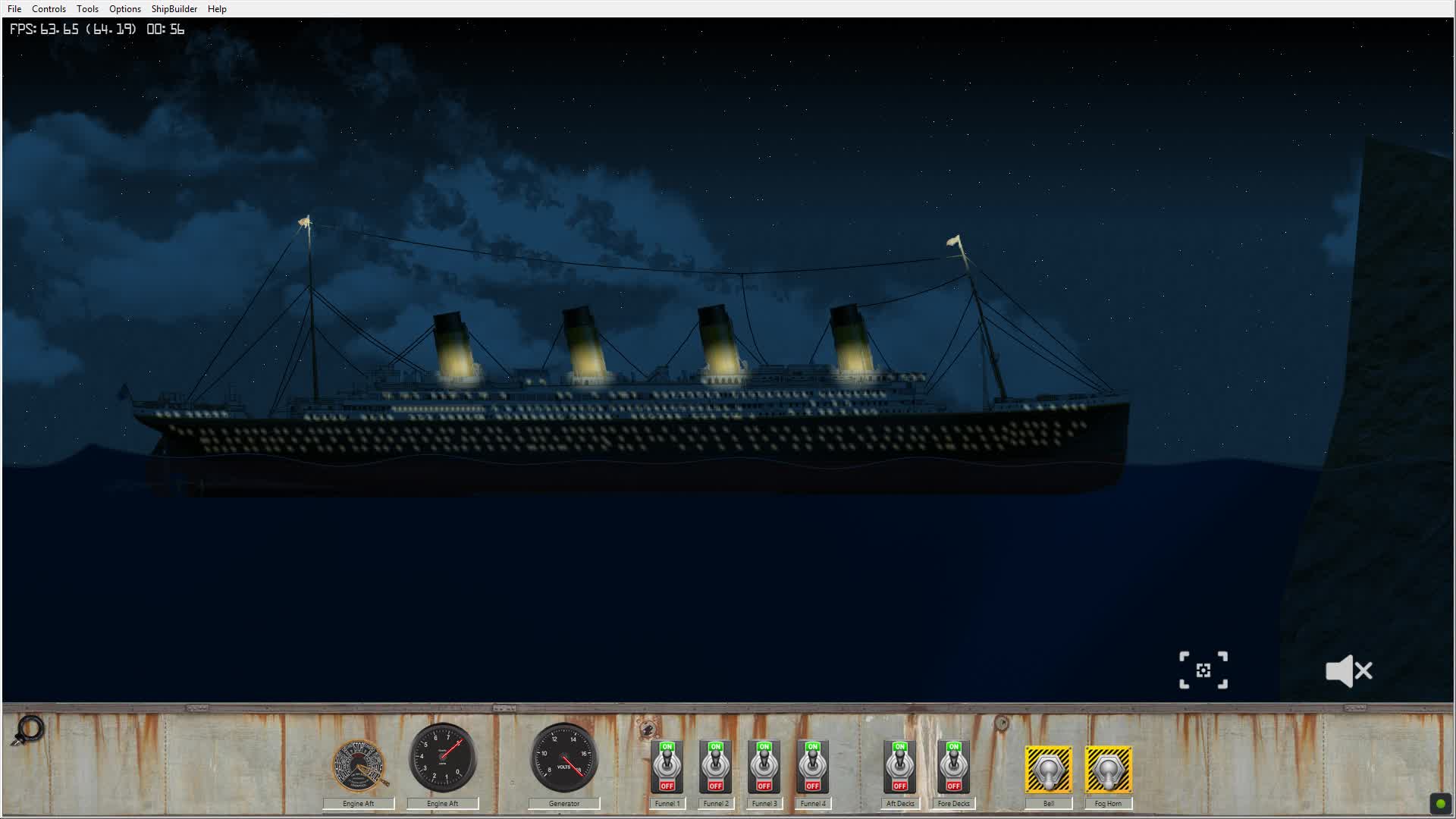 If the Titanic hit the iceberg headfirst