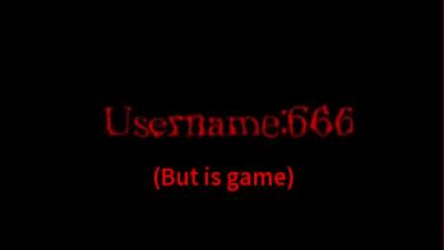 Username 666(But is game)