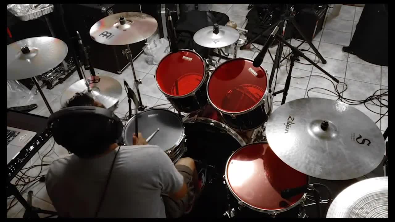 Drumss practica de bateria ---TEMERARIOS---Ritmo Sonicc sound masters class ...Dtivi
