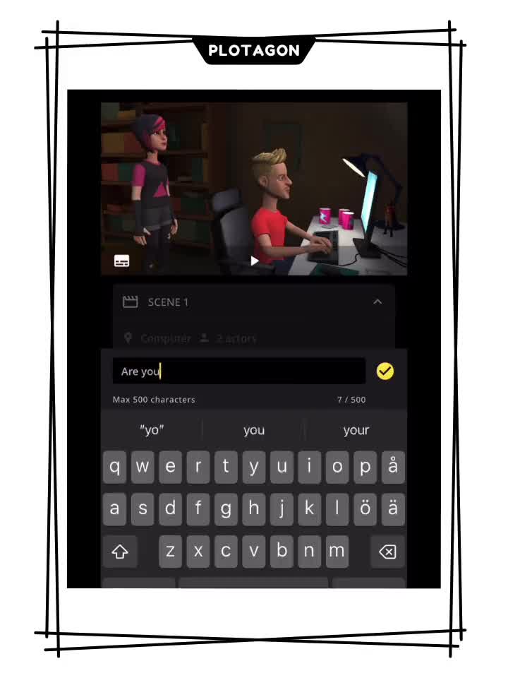 Plotagon App Demo Plotagon App Demo