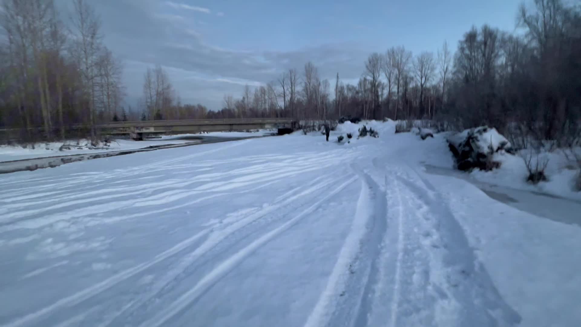 Alaska survival bridge fire