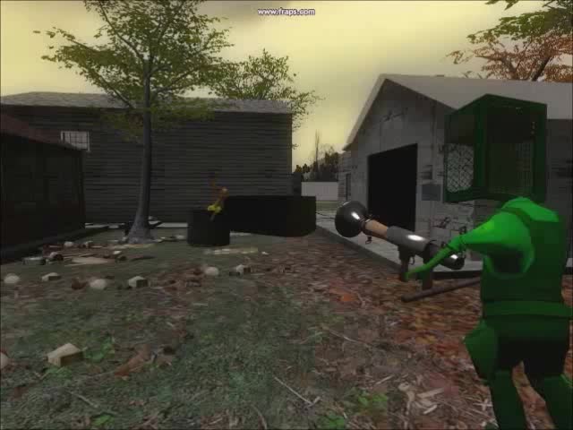 Gmod TF2 animation Creature in the woods