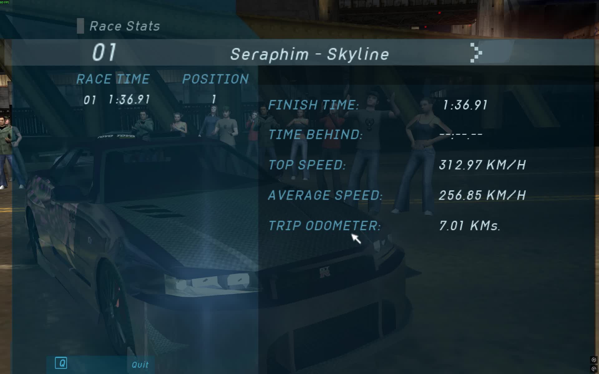 NFS Underground 1 | Bedard Bridge, F - 1:36.49, NOS/Uniques NFS Underground 1 | Bedard Bridge, F - 1:36.49, NOS/Uniques