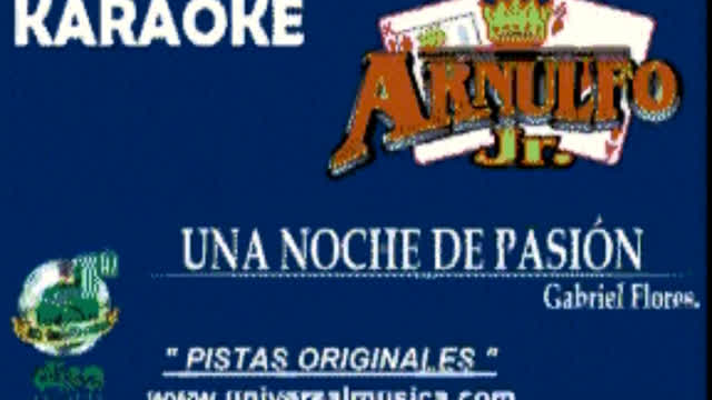 ARNULFO JR UNA NOCHE DE PASION PISTA