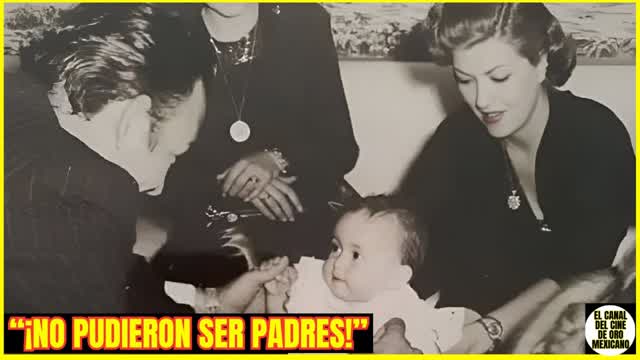 ⭐️¿Por qué GLORIA MARÍN y JORGE NEGRETE no tuvieron hijos biológicos?⭐️