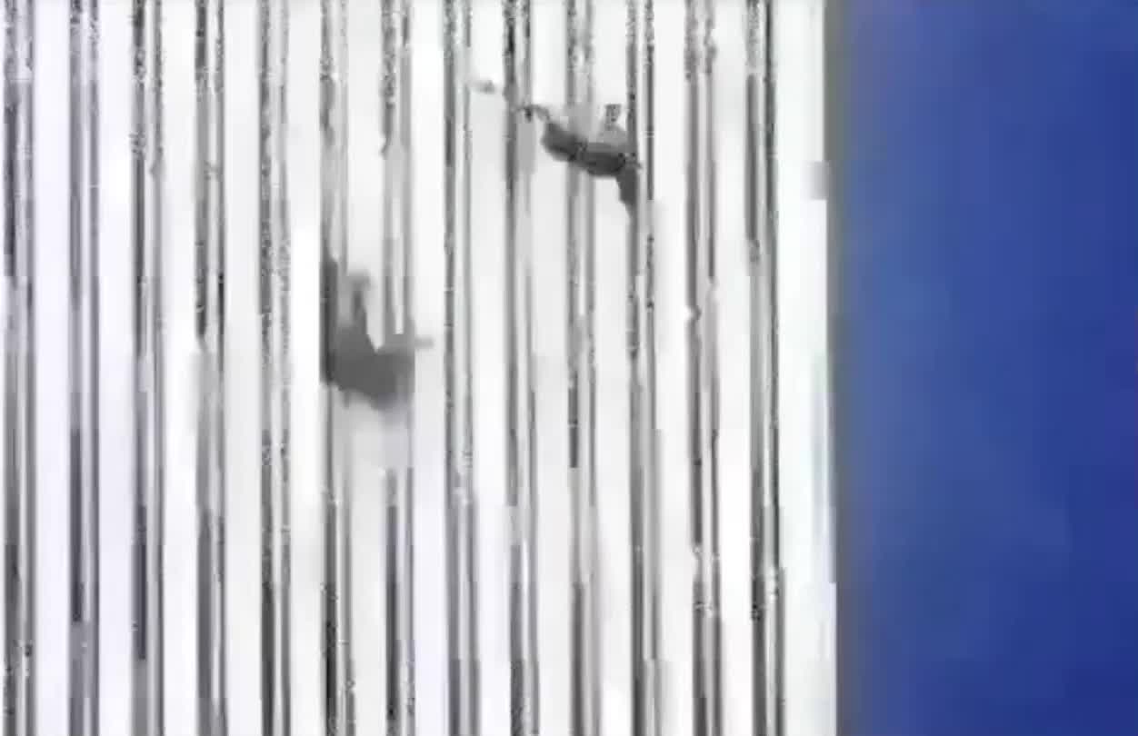 9/11 plaza (footage)