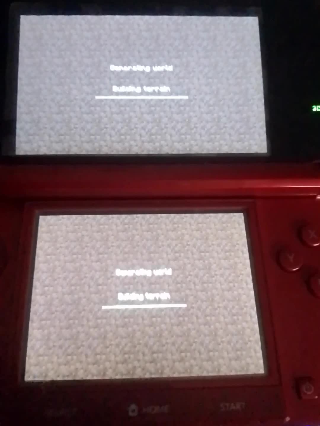Minecraft PE 0.6.1 on (old) 3ds ! Minecraft PE 0.6.1 on (old) 3ds !