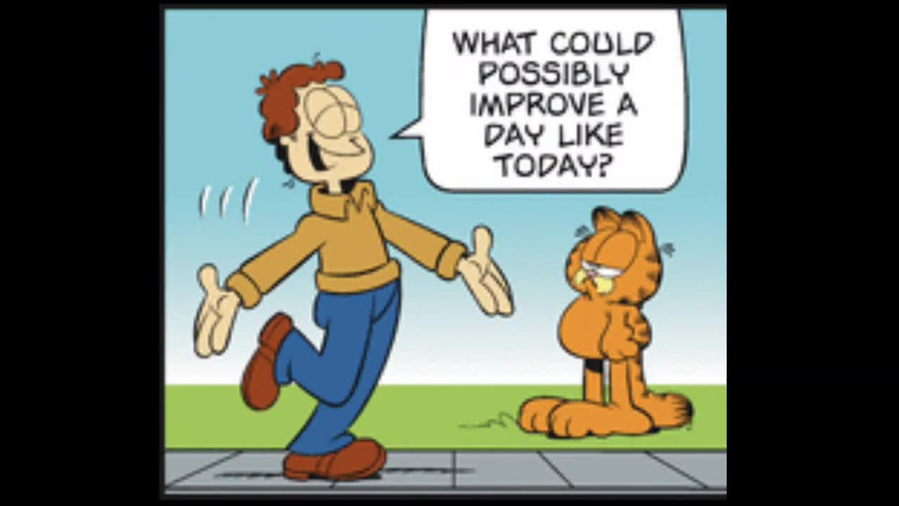 Garfield Comic Dub for November 30th, 2024