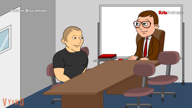 Dave the Childish Dad tries to pitch his NR channel to linear TV and gets grounded