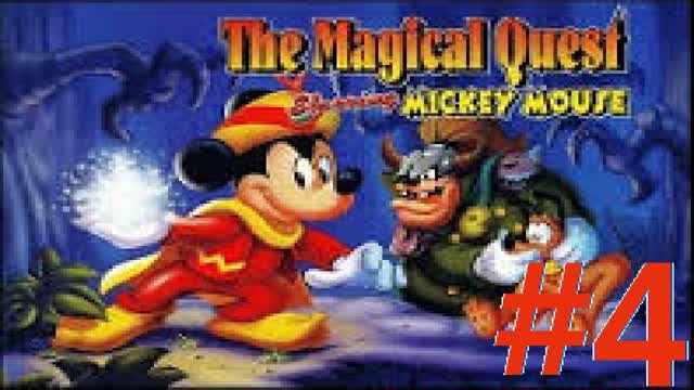 Let´s Play Micky´s Magical Quest (Deutsch) Teill 4 Von hohen Gebirgen und eisigen Tälern!