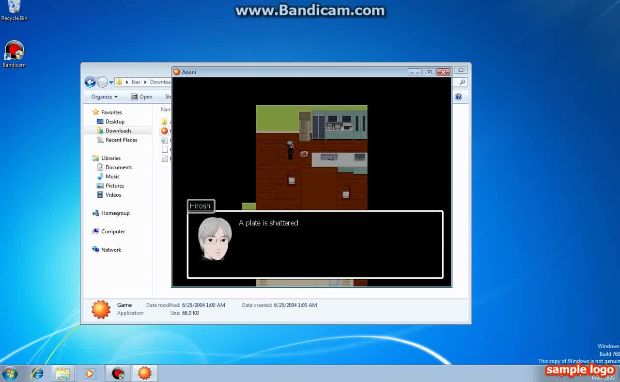 Playing Ao oni