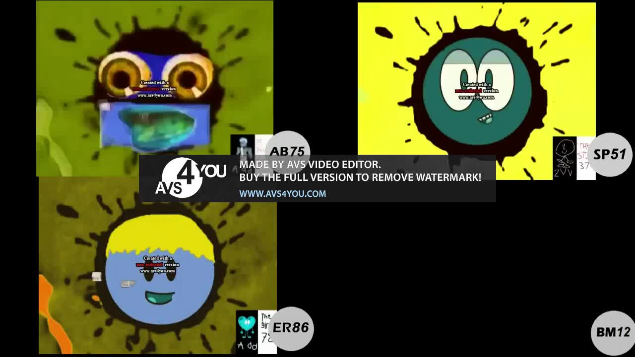 20th Klasky X Jamaly X Emiliano X Maddie Csupo Sparta Remix Comparision