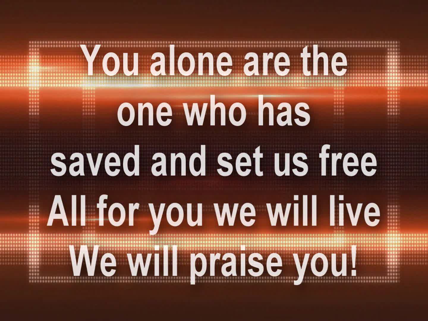 All The Praise by Planetshakers with Lyrics