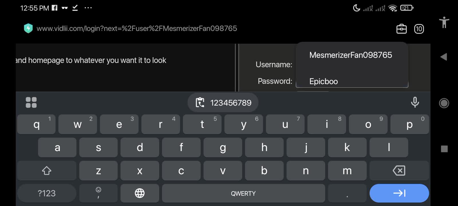My new account My new account
