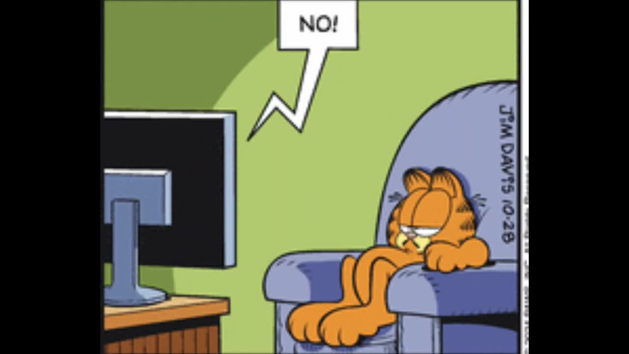 Garfield Comic Dub for October 28th, 2024