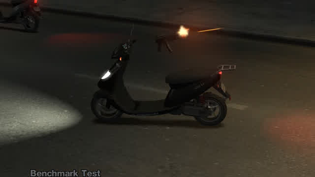 ghosts fighting on scooters in Liberty City