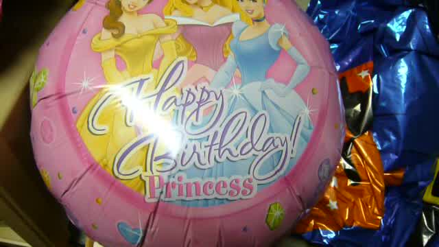 Vintage Princess Mylar Balloon