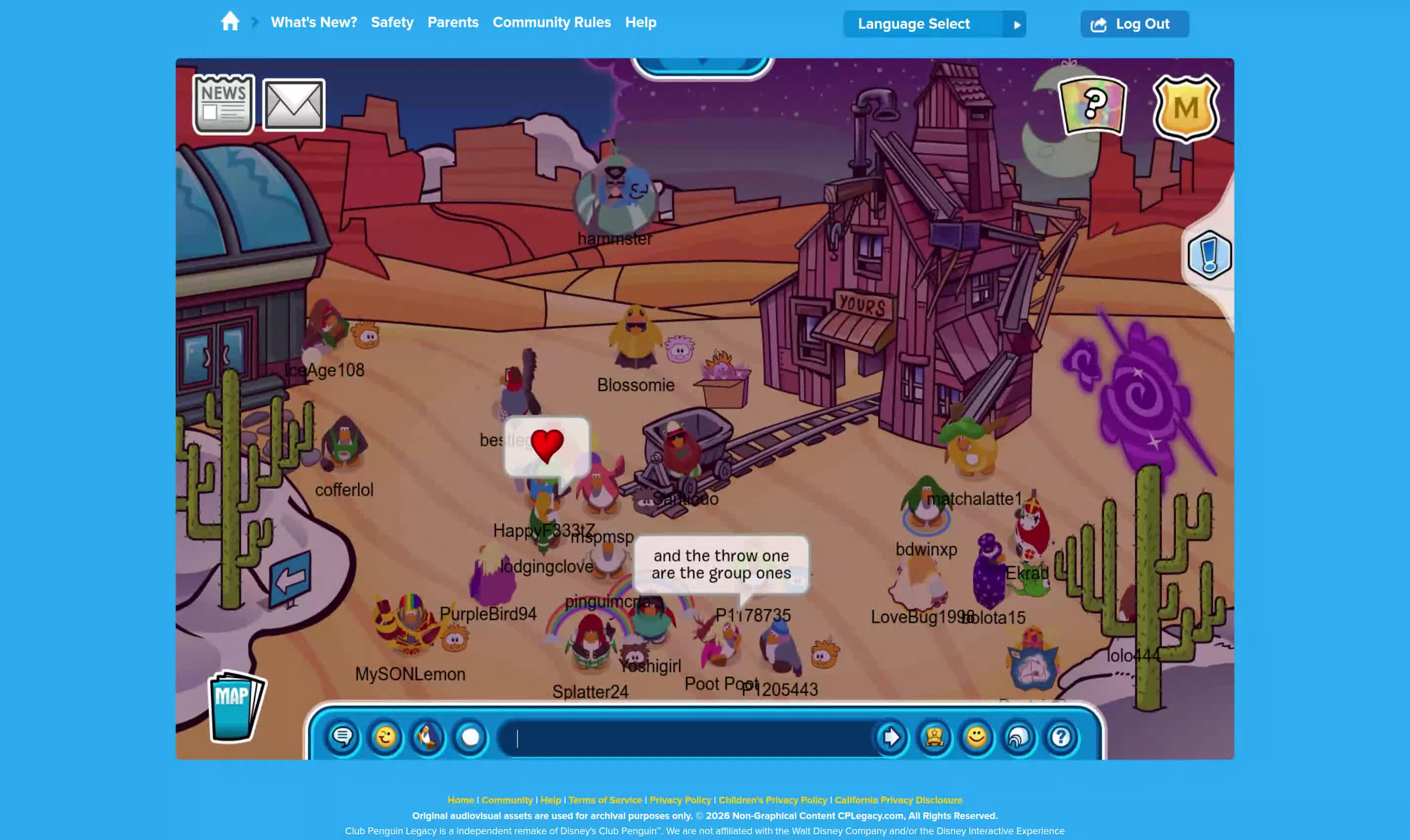 Waiting to see tumbleweed puffle