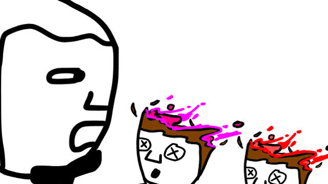 Why do people use pink blood?