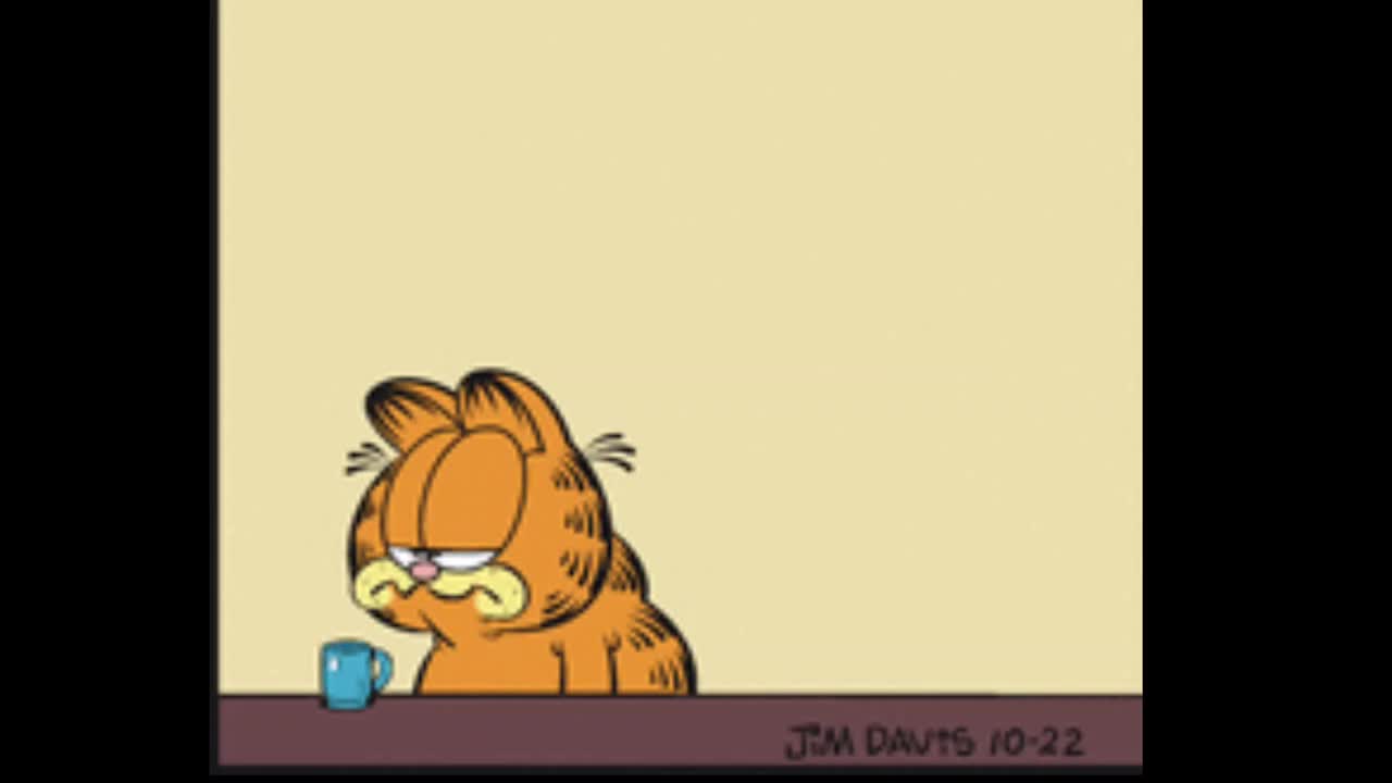 Garfield Comic Dub for October 22nd, 2024