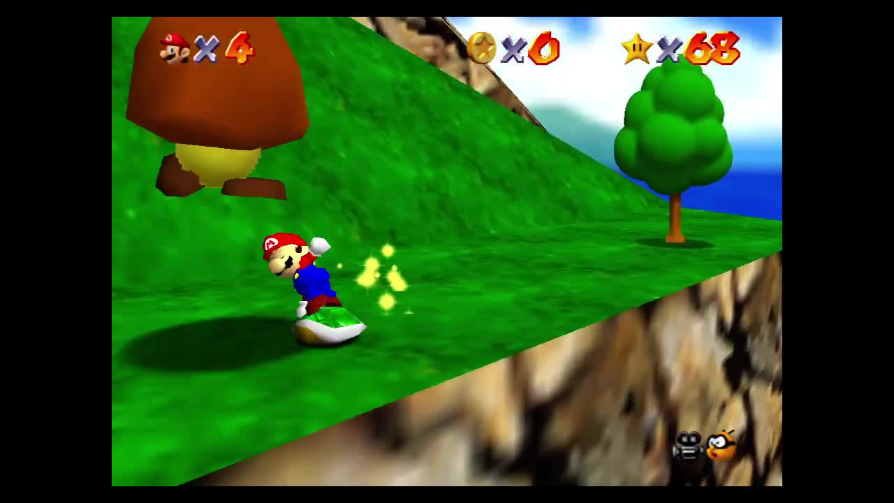 Giant Goomba falls and WTF IS THAT THING?!
