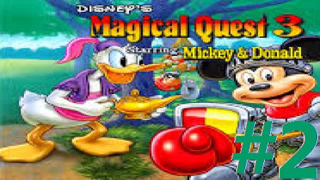 Let´s Play Micky's Magical Quest 3 TMFB (Deutsch)Teil 2 Lästige Krabbelviecher im Pilzsporenwald 1