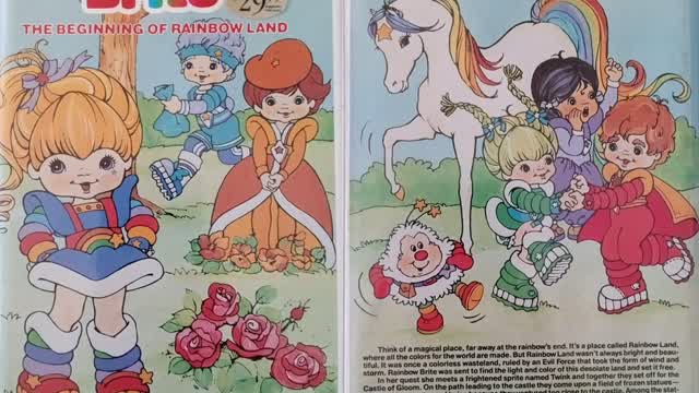 Rainbow Brite (80's Cartoon) Episode 1 - The Beginning of Rainbowland, Part I [Remastered]