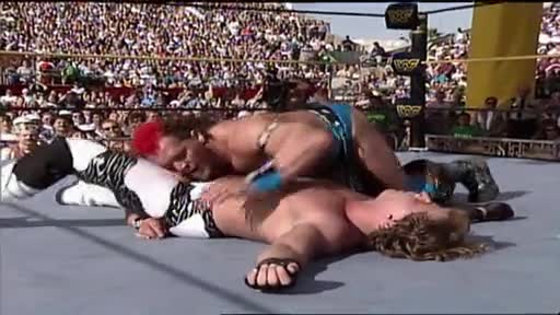 Wrestlemania 9 - Shawn Michaels vs. Tatanka (WWE Intercontinental Title Match) Wrestlemania 9 - Shawn Michaels vs. Tatanka (WWE Intercontinental Title Match)