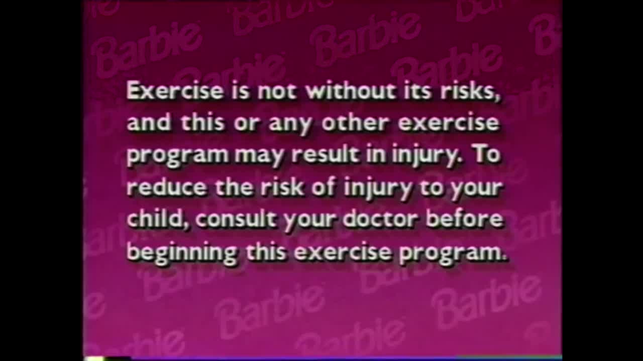 Opening To Dance! Workout With Barbie VHS Reversed