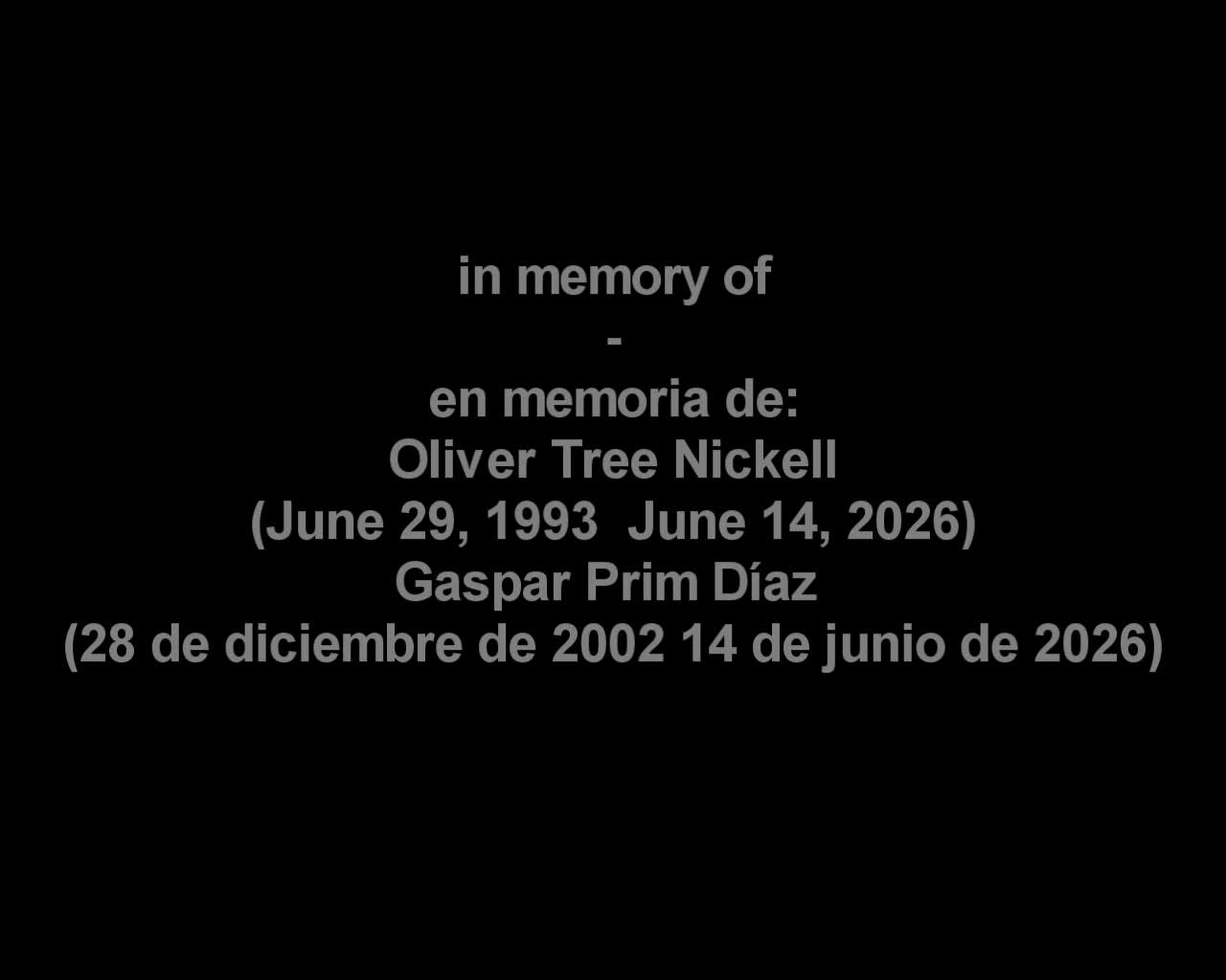oliver tree,gaspi tributo