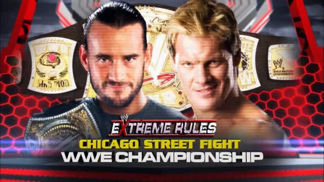 Chris Jericho vs CM Punk WWE Championship Chicago Street Fight Full Match Prediction