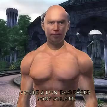 Joe Biden Oblivion NPC