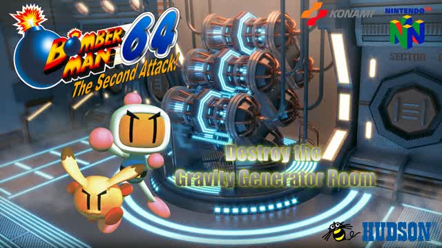 Bomberman 64: the 2nd Attack (Nintendo 64) Original Soundtrack - Destroy the Gravity Generator Room