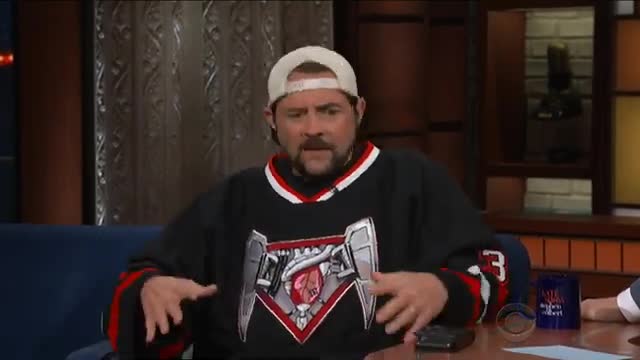 How Kevin Smith Stayed Calm During A Heart Attack - The Late Show with Stephen Colbert (360p, h264)