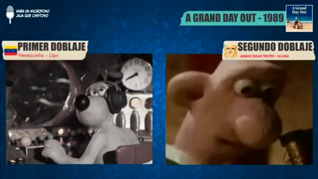 Comparación de doblaje (?) - A grand day out vs Parodiadoranimado (refrito) Comparación de doblaje (?) - A grand day out vs Parodiadoranimado (refrito)