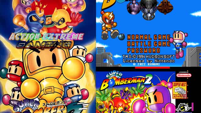 Super Bomberman 2 (Super Nintendo) Story Mode Opening Intro - The Five Dastardly Bombers [Remastered Super Bomberman 2 (Super Nintendo) Story Mode Opening Intro - The Five Dastardly Bombers [Remastered