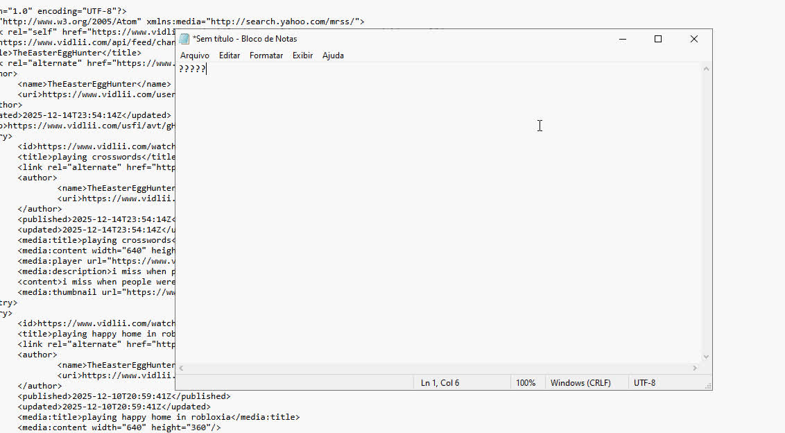 is videos feed broken?