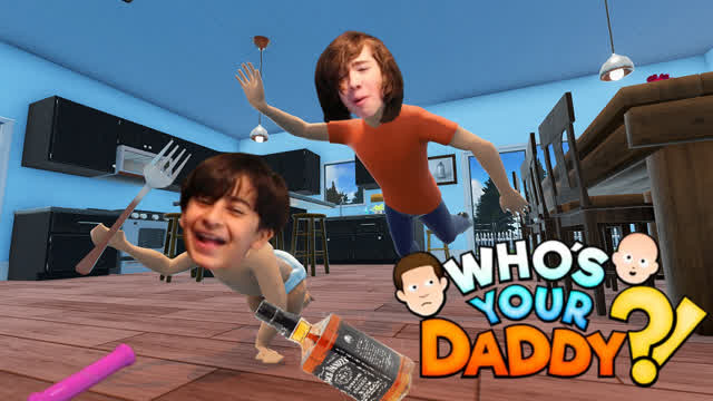 THE MOST CHAOTIC VIDEO I'VE EVER DONE | Who's Your Daddy w/Forrest