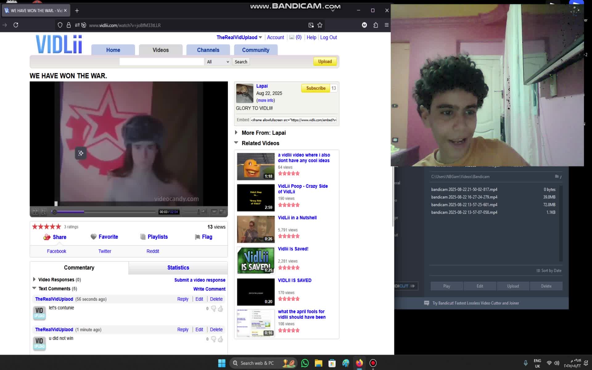 i got headache from his voice