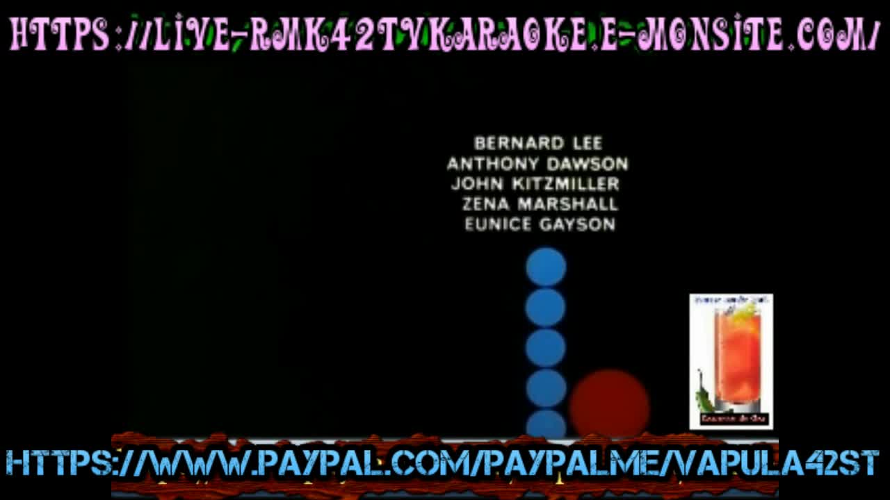 James Bond 007 et  Dr No  boivent le cocktail aphrody 2015  rmk42tvkaraoke