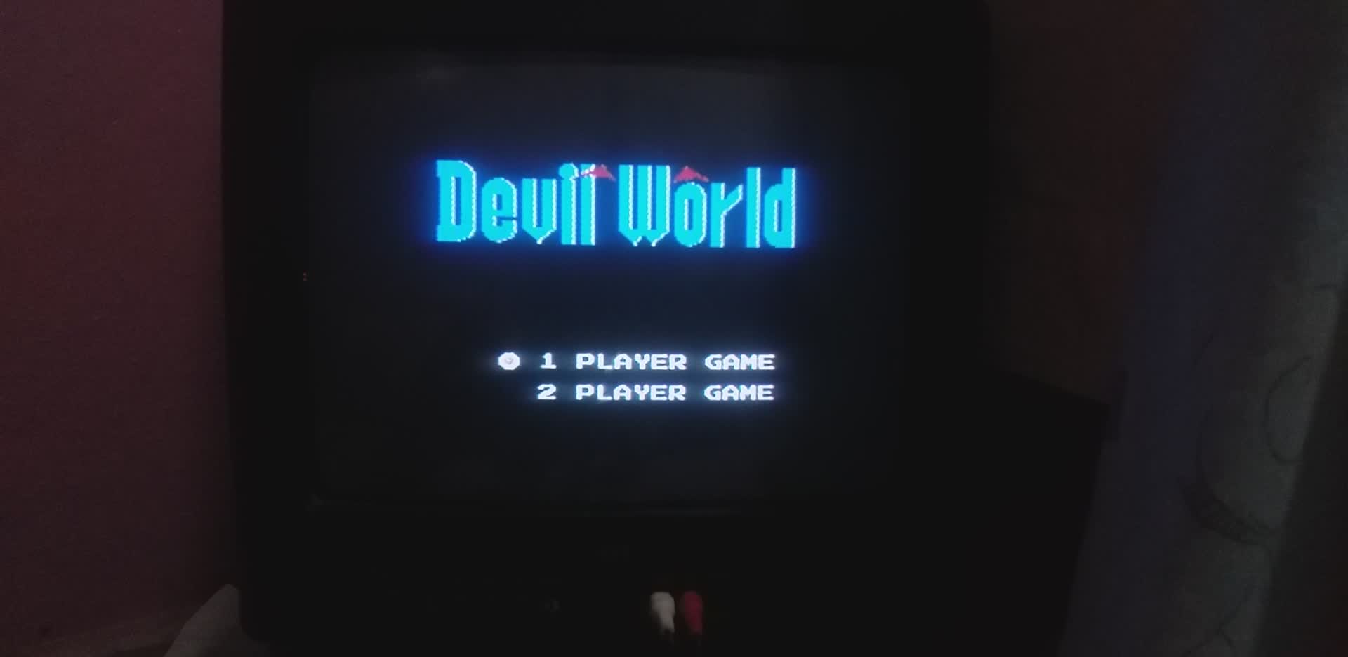 Davil World theme on Polystation/famiclone