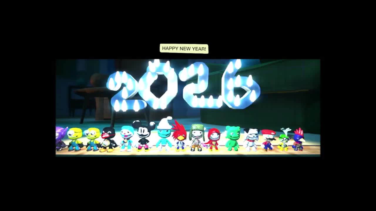 New Year With Cartoon Pals And Smash Bro Pals!