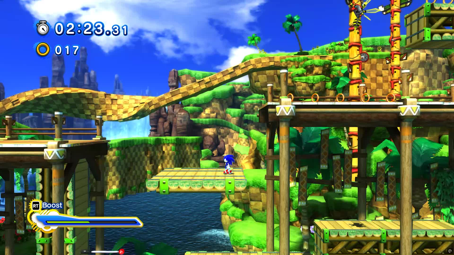 Sonic_x_shadow_generations  Green Hill Zone Act 2 (S rank)