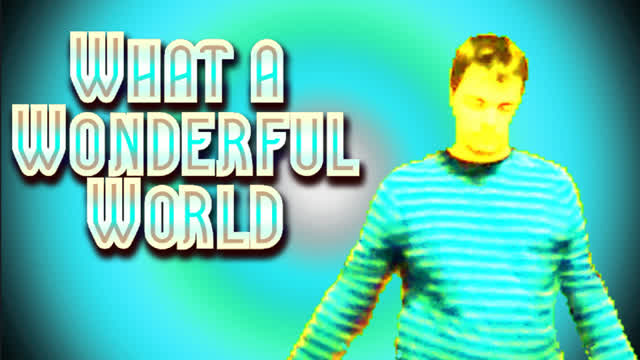 Just Dance EXE - Louis Armstrong - What a Wonderful World (Just Dance.EXE MOD Gameplay)