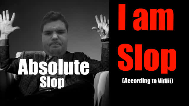 I am slop :( I am slop :(