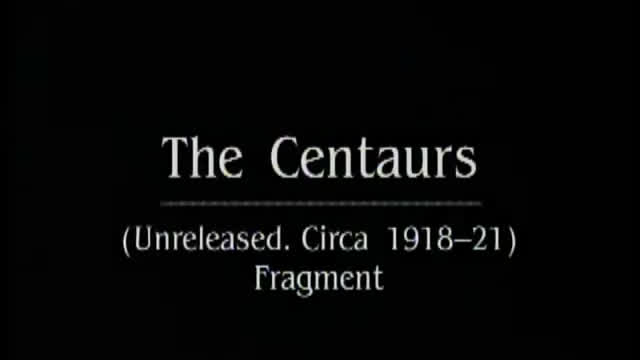 The Centaurs (c. 1918-21) The Centaurs (c. 1918-21)