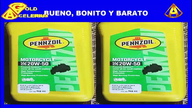 ACEITE PENNZOIL PARA MOTOS, CON LAS 3B, @GOLDACELERIUX ACEITE PENNZOIL PARA MOTOS, CON LAS 3B, @GOLDACELERIUX