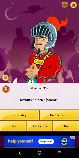 playing Akinator playing Akinator