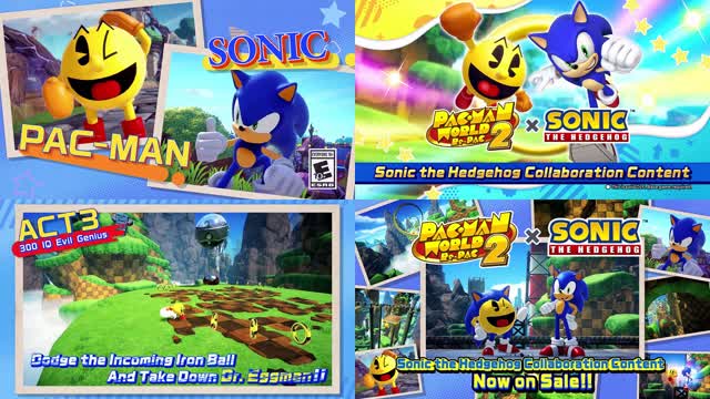 Pac-Man World 2: Re-PAC - Official Sonic the Hedgehog Collaboration Trailer